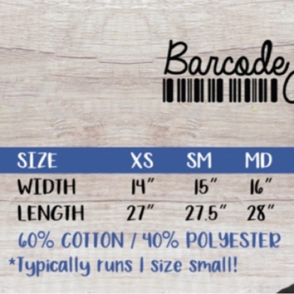 Barcode Muscle Tank. - Picture 2 of 4